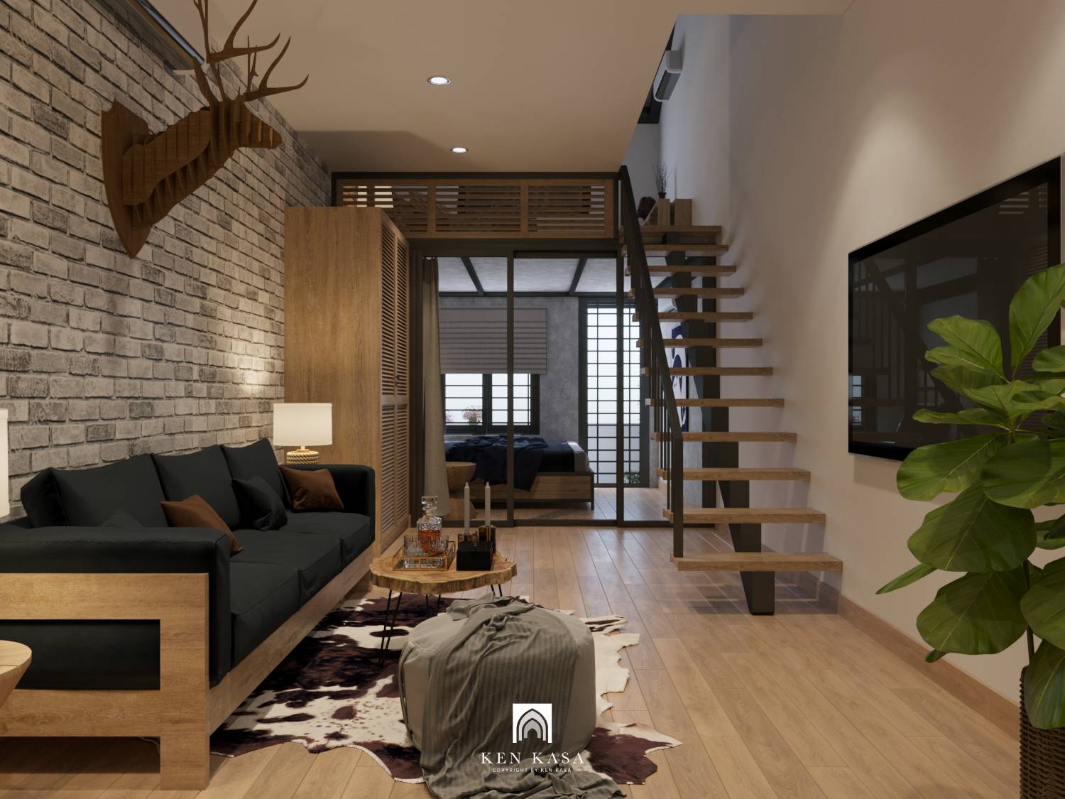 Mẫu nhà homestay đẹp Ô Quan Chưởng 
